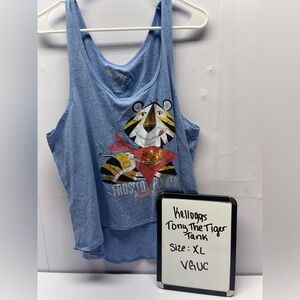 Kellogg's Blue Tony the Tiger Tank Top